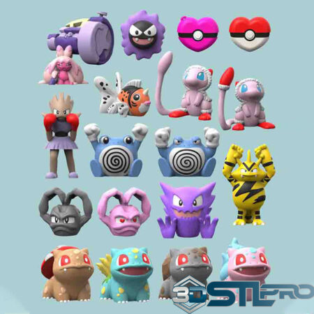 Pokemon Pack STL Files