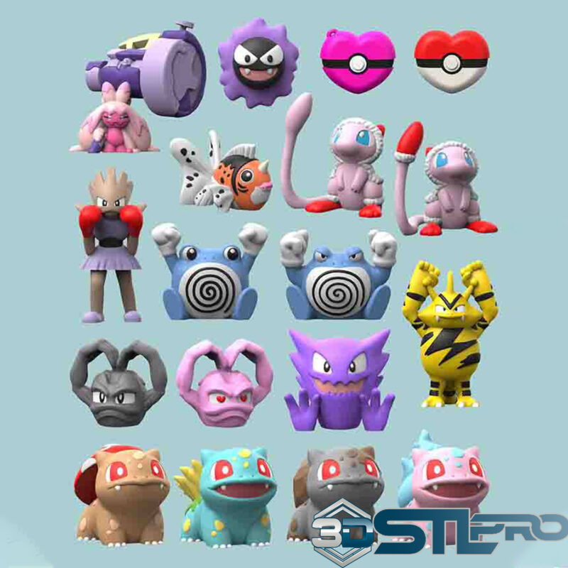 Pokemon Pack STL Files