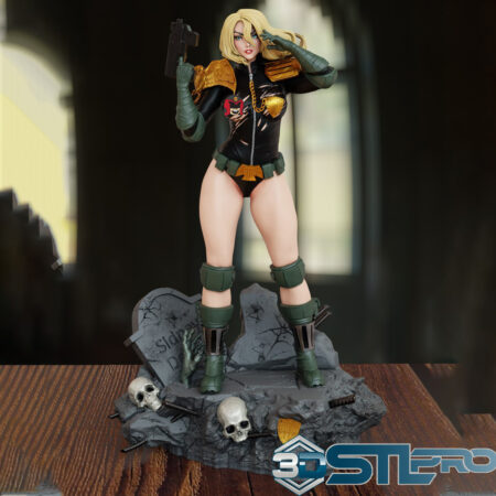 BrunoArt 3D Cassandra Anderson STL File Collectible Figure