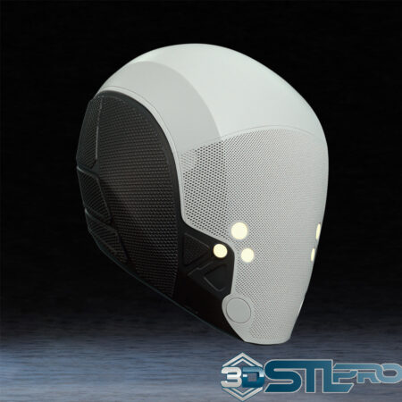 Ghost Thunderbolts Helmet STL File Cosplay And Display 3D Print Model