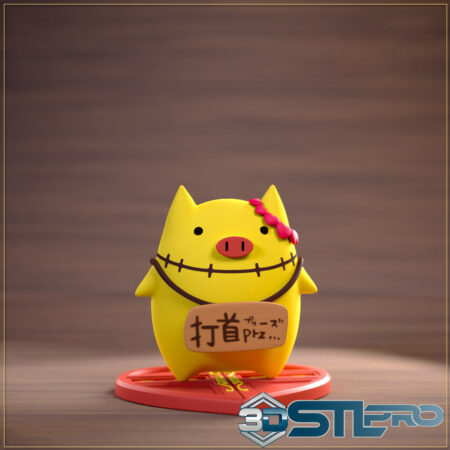 Hololive Haaton Pikky STL File