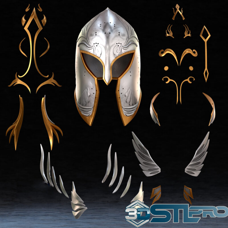 Mithril Helmet STL File