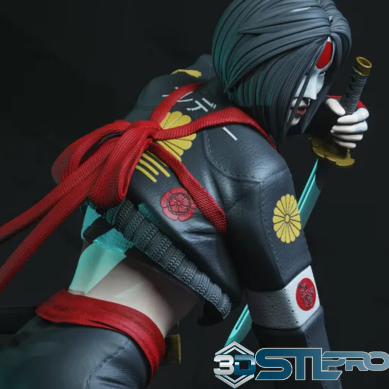 Yongblood Sculpture Katana DC Comics STL File