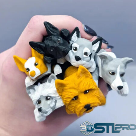 118 Mini Cute Flexi Animals STL.3MF Print Model