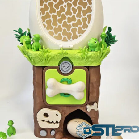 Crackasaurs Vending Machine STL File