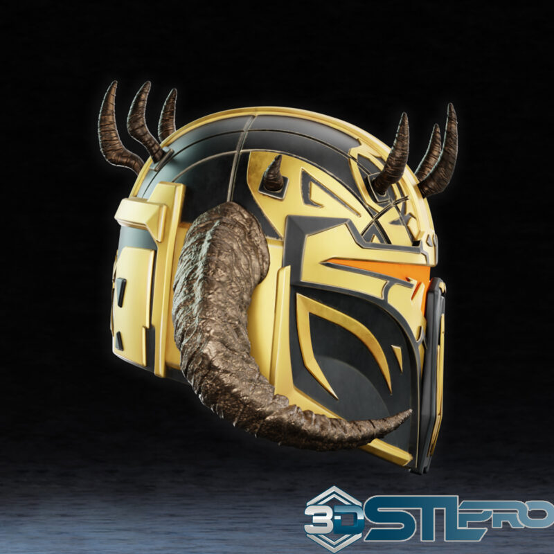 High Shadow Warden Helmet STL File