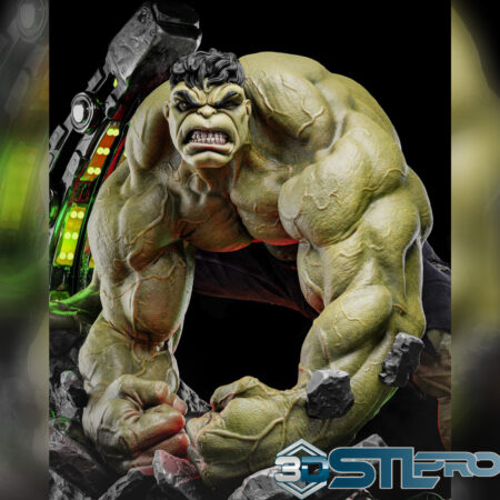 Hulk STL File Marvel Superhero 3D Print Model for Collectors & Fans