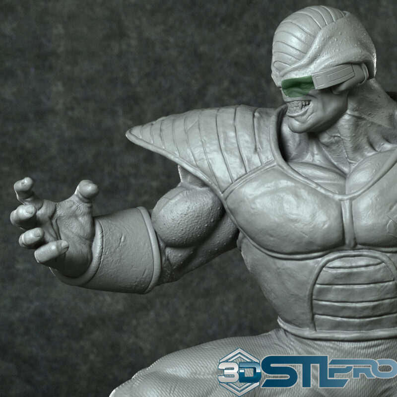 Iron Titan Studios Burter Fight STL File Dragon Ball Z 3D Print Model - Image 2