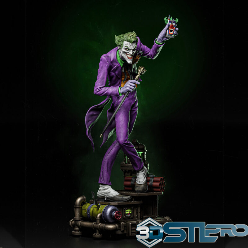 Joker Batman Fullsize STL File