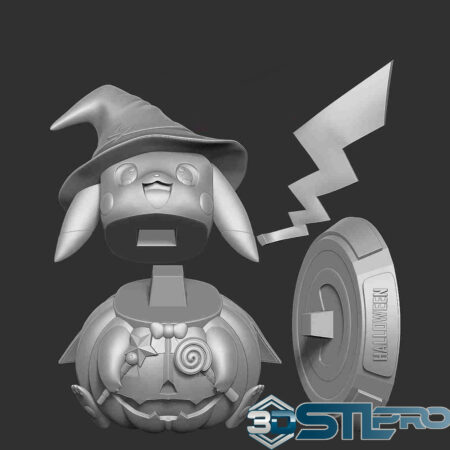 Pikachu Witch STL File
