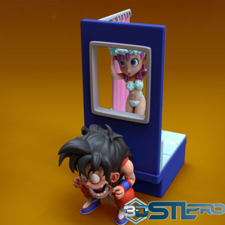 Yamcha y Bulma Dragon Ball Classic STL3DPRO File