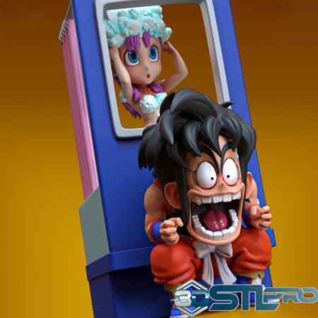 Yamcha y Bulma Dragon Ball Classic STL3DPRO File