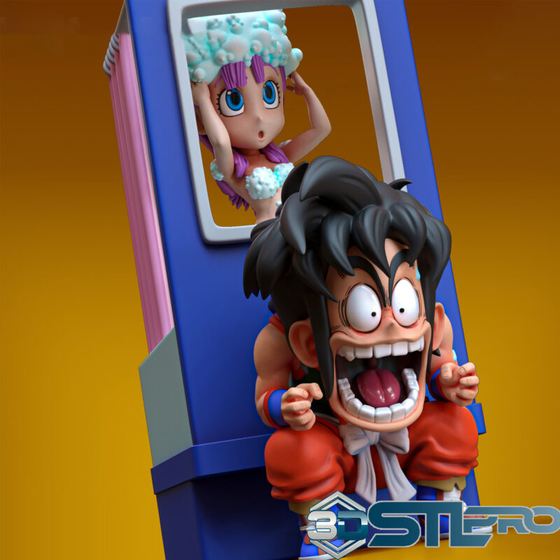 Yamcha y Bulma Dragon Ball Classic STL3DPRO File